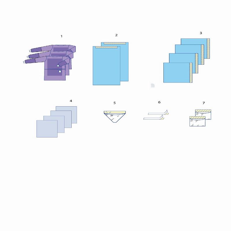 Комплект одягу та покриттів операційних нейрохірургічний №20 Taipan-Pharm стерильний